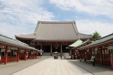 Senso-ji's Main Hall.
