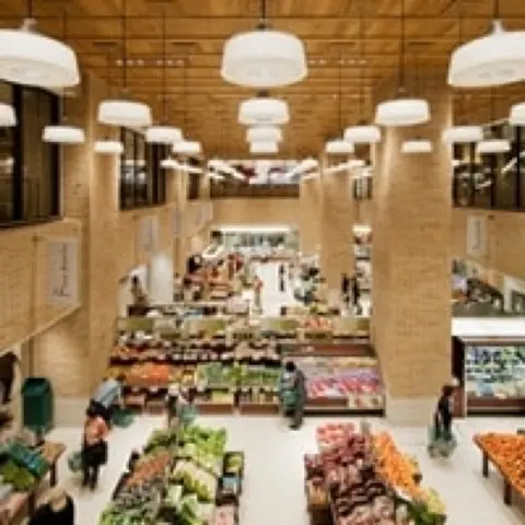 The Food Marche on the 2nd floor.