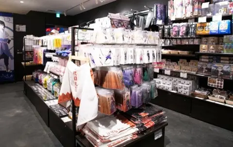 The themed merchandise shop.