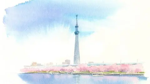 Tokyo Skytree, the world's tallest tower.