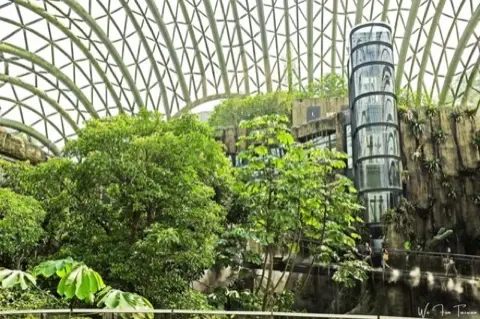 Inside the Pangolin Dome.